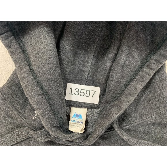 New England Patriots Cotton Blend Football Hoodie Sweatshirt (Men's Medium) Gray - Picture 5 of 12